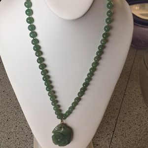 Jadeite Pendant Necklace